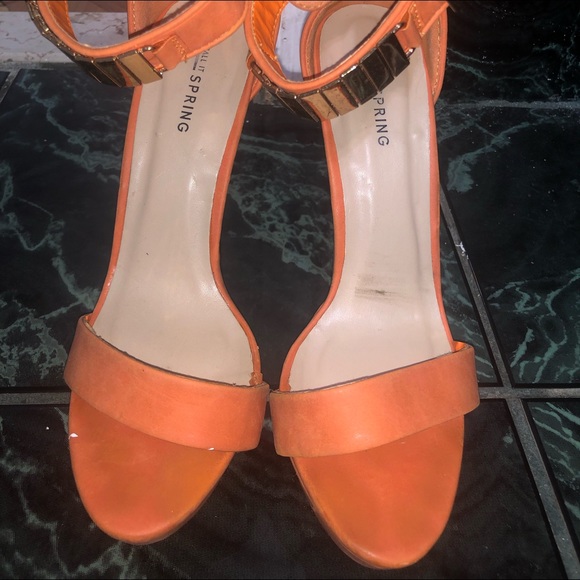Orange Call It Spring Heels - Picture 2 of 4